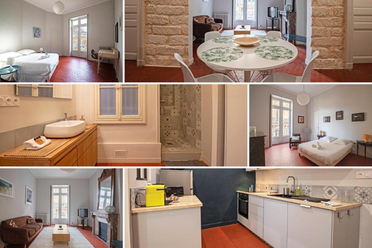 * F3 Haussmannien, Centre-Ville, 4 Pers, Wifi * Montpellier Kültér fotó