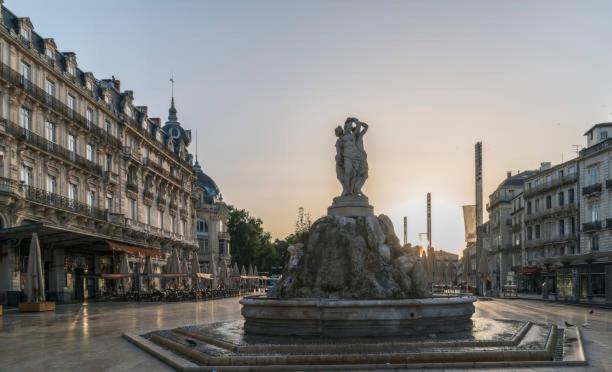 * F3 Haussmannien, Centre-Ville, 4 Pers, Wifi * Montpellier Kültér fotó