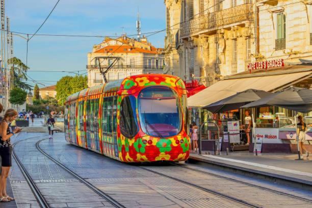 * F3 Haussmannien, Centre-Ville, 4 Pers, Wifi * Montpellier Kültér fotó