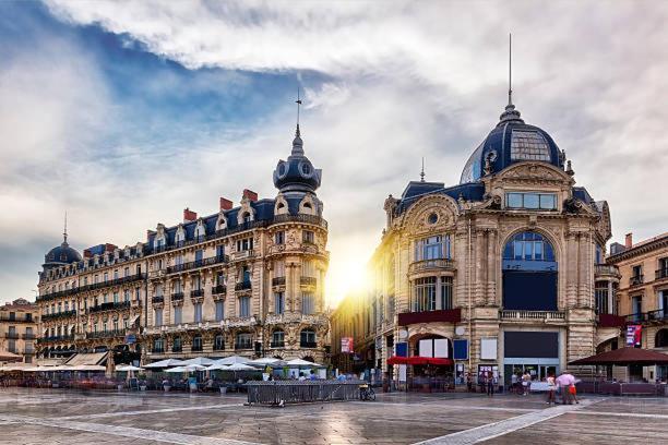 * F3 Haussmannien, Centre-Ville, 4 Pers, Wifi * Montpellier Kültér fotó